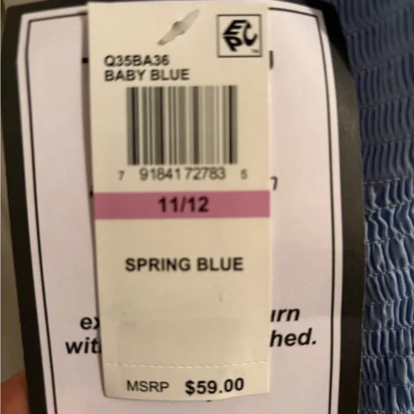 B Darlin Sky Blue Dress - Picture 5 of 5